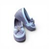 Kids Chunky Platform Loafers – Purple