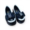 Kids Chunky Platform Loafers – Dark Blue