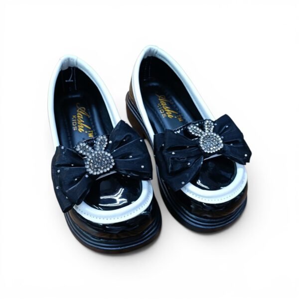 Kids Chunky Platform Loafers – Dark Blue