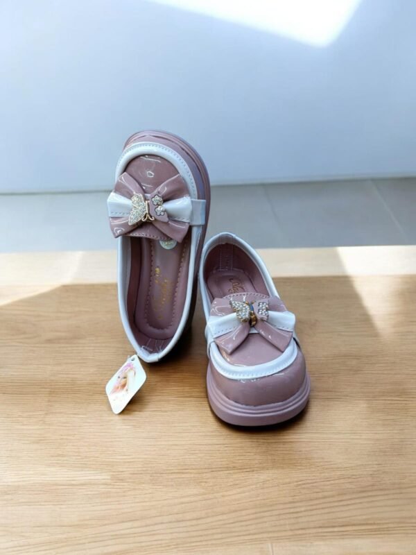 Kids Chunky Platform Loafers – Dark Pink