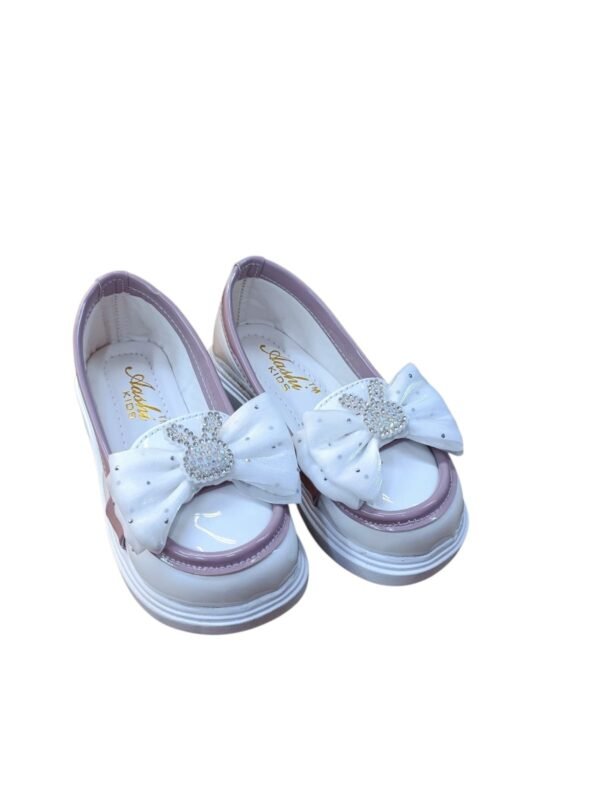 Kids Chunky Platform Loafers – Pink