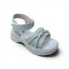 Aashi Kids Glitter Rhinestone Sandals - Cream