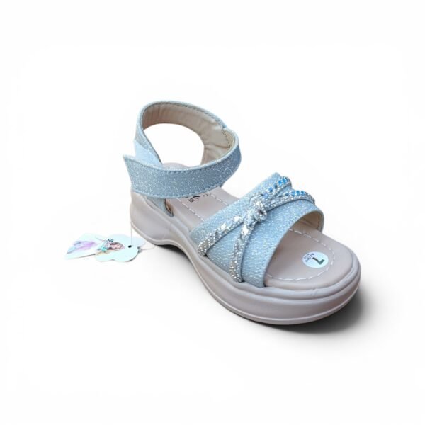 Aashi Kids Glitter Rhinestone Sandals - Blue