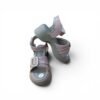Girls Pink Rhinestone Wedge Sandals