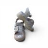 Girls Beige Rhinestone Wedge Sandals