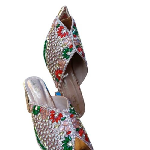 WhatsApp Image 2026-06-06 at 12.14.39 AM Women's Embellished Kitten-Heeled Sandals – Multicolor Stone