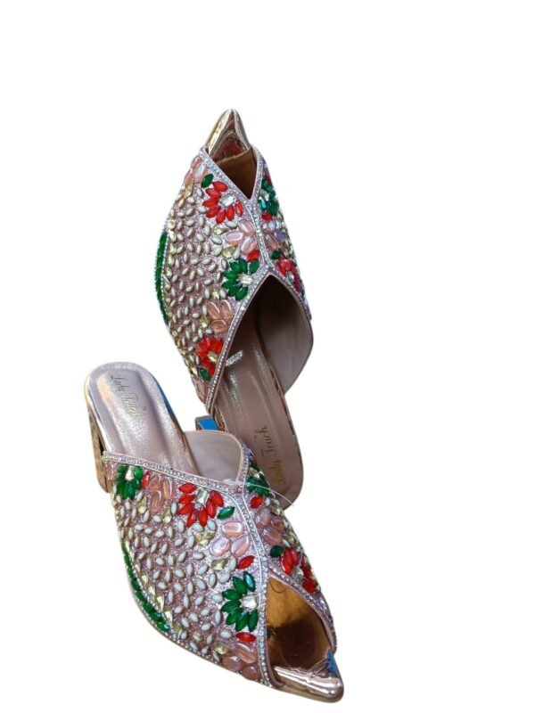WhatsApp Image 2026-06-06 at 12.14.39 AM Women's Embellished Kitten-Heeled Sandals – Multicolor Stone
