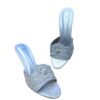 WhatsApp Image 2026-06-07 at 7.58.05 PM (1) Silver Crystal Floral Mule Heels for Women – 2.5 Inch Elegant Party Wear Sandals