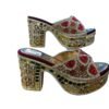 WhatsApp Image 2026-06-08 at 6.20.57 PM (1) Gold Red Stone Embellished Platform Block Heels for Women – 4 Inch Festive Sandals