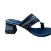 WhatsApp Image 2026-06-10 at 2.58.50 PM Prince Footwear Women's Black Crystal Embellished Toe-Ring Sandals with 2.5-Inch Block Heel