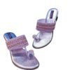WhatsApp Image 2026-06-10 at 6.03.18 PM (2) Women's Metallic Pink Embellished Heels with Pink & Gold Strap Detailing – 2 Inch Heel