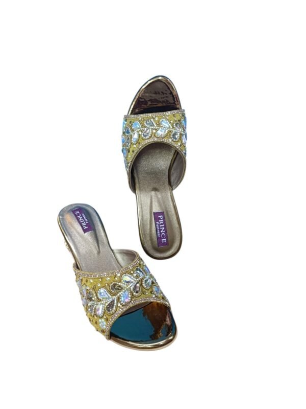WhatsApp Image 2026-06-10 at 6.55.28 PM Antique Copper Handcrafted Partywear Sandals with Stone Embellishments – 2 Inch Block Heel