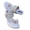 WhatsApp Image 2026-06-10 at 8.10.00 PM Rose Gold Glitter Sandals with Stone & Pearl Embellishments – 1.5 Inch Heel