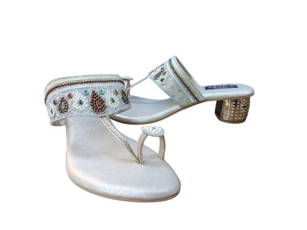 WhatsApp Image 2026-06-10 at 8.45.29 PM Rich Lady White Beaded & Stone Embellished Block Heel Sandals – 1.5 Inch Heel